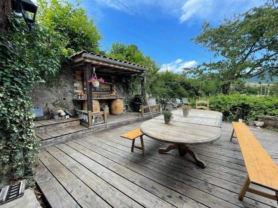 Maison Vigneron - Maison Et Studio Saint-Didier-sur-Beaujeu Esterno foto